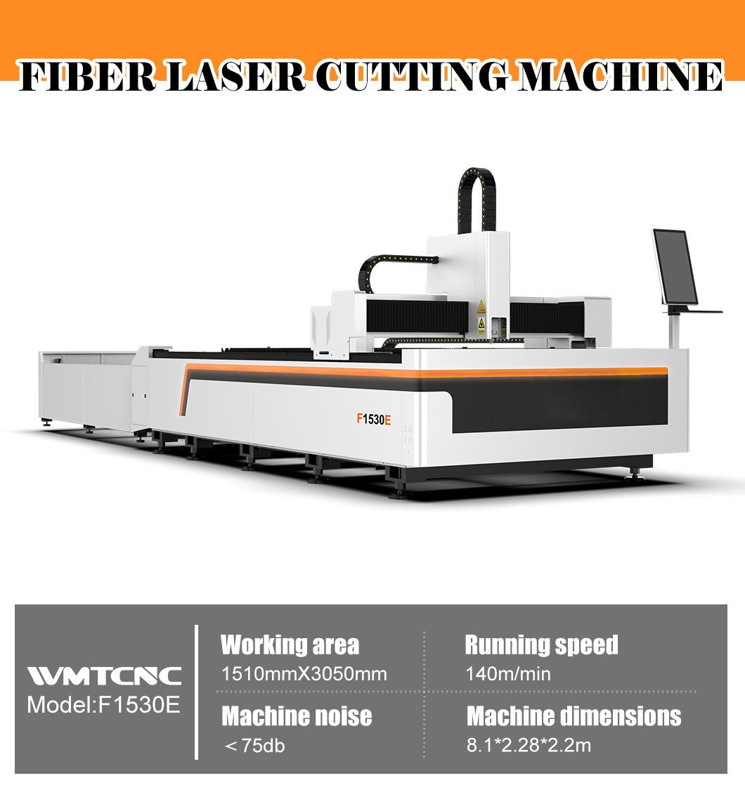 Fiber Laser Cutting Machine F1530E for Metal Working