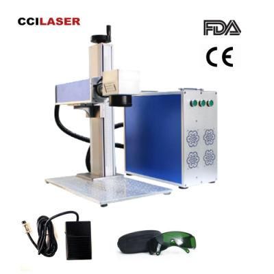 Ccilaser 50W 100W Raycus Fiber Laser Marking Machine Laser for Metal Gold and Silver Jewelry