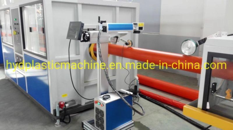 Flying Fiber Laser Printing Machine for PVC /HDPE Pipe