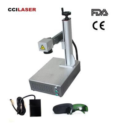 Mini Handheld Portable Fiber Laser Marking Machine for Metal, Watch, Key, Knife, Pen From Mold Maker