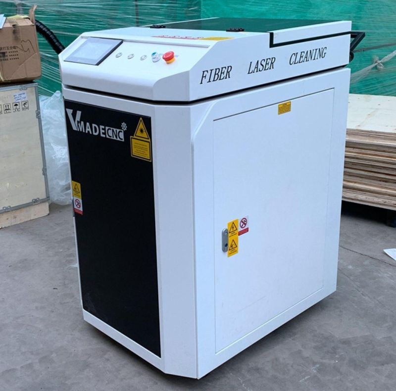 100W 200W Laser Cleaning Machine for Metal Wood Painting Remove