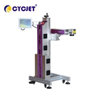 Cycjet Lf30f Plastic Caps Laser Marking Machine for Beverage Bottle