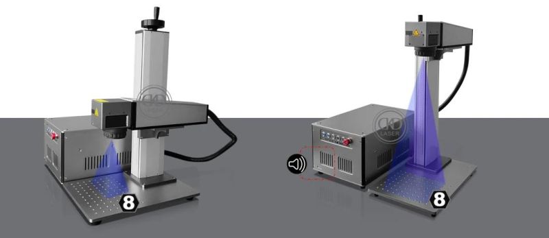 Fiber Laser for Metal Marking Engraving Cutting