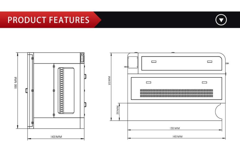 80W 100W 130W CO2 Laser Cutting Machine CNC Laser Engraver 1390 Wood Acrylic MDF Plastic