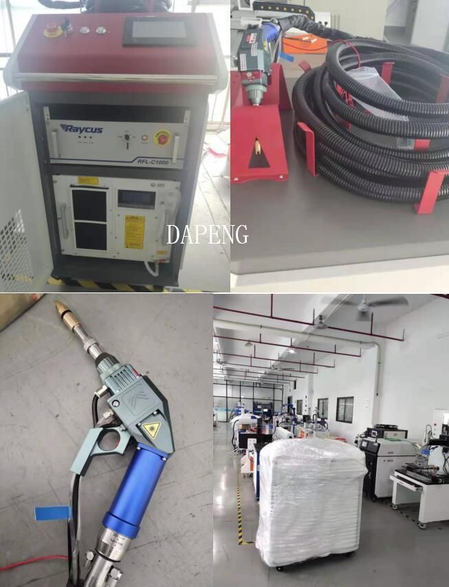 Mould Repair Laser Welding Machine Dapeng Handheld Laser Welder 1kw 1.5kw Fiber Source