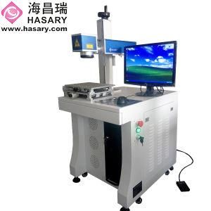 Mini 20W Fiber Laser Marking Machine for Bar Codes Logos