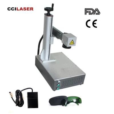 Mini Fiber Laser Marking Machine for Automotive/Aerospace/Medical Instrument Marking, Mini Fiber Laser Engraving, Mini Laser Cutter