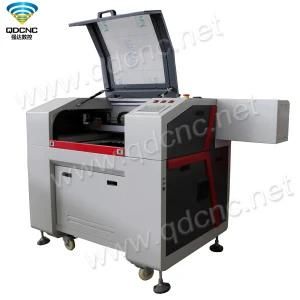 China Cheap Mini CO2 Laser Engraver with Exhaust Fan and Exhaust Pipe Qd-6040