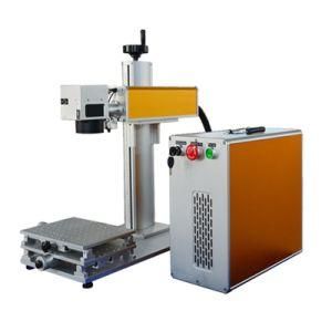 Color Marking on Ss Mopa Jpt Fiber Laser Marking Machine for Oxide Aluminum Black Marking