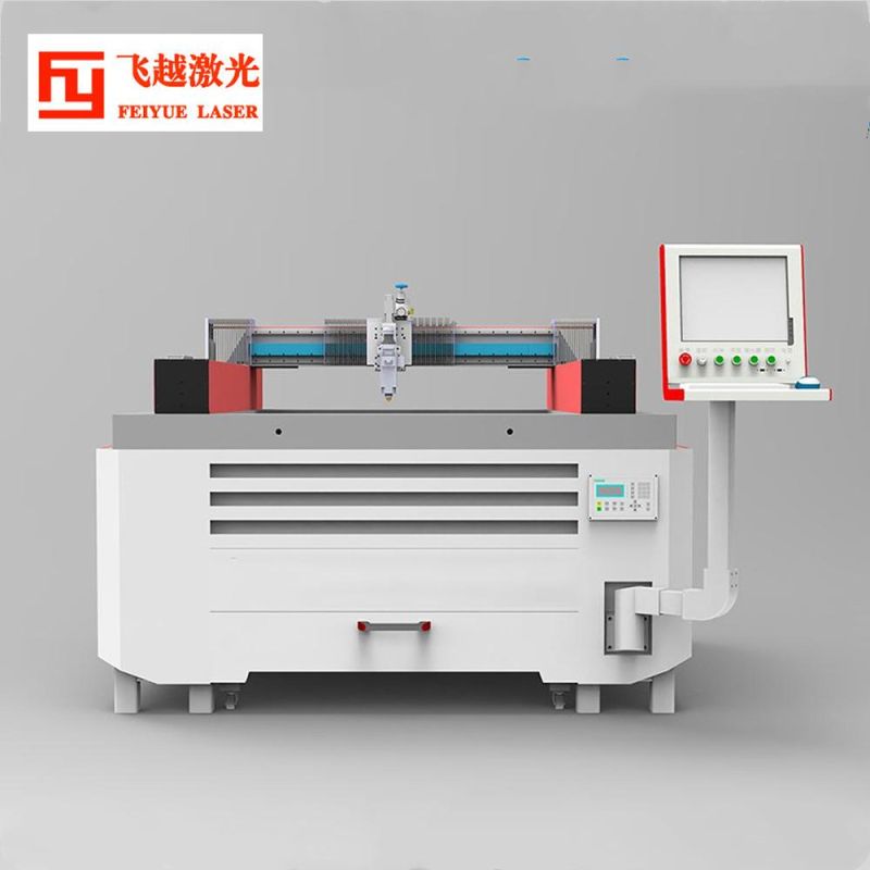 Fy1315 Laser Beam Cutting Machine Feiyue Fiber Sheet Metal Most Powerful Laser Cutter Big Equipment Blanking Shearing Aluminum Large Laser Cutting Machine