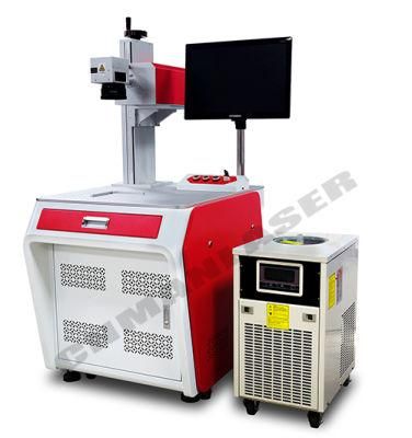 3W/5W UV Fiber Laser Marking Machine for Steel, Aluminum, Plastic Marking