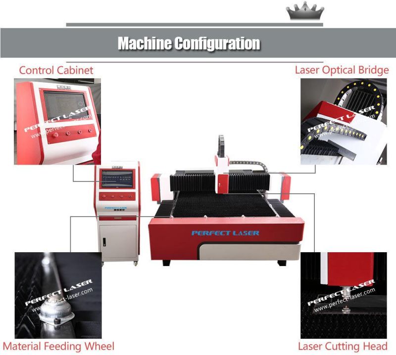 Aluminum Stainless Steel Metal Fiber Laser Cutting Machine Price