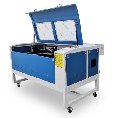 China Hot Sales 1060 100W 130W CO2 Laser Engraving Cutting Machine for Wood Acrylic Linear Guides with Blade Platform