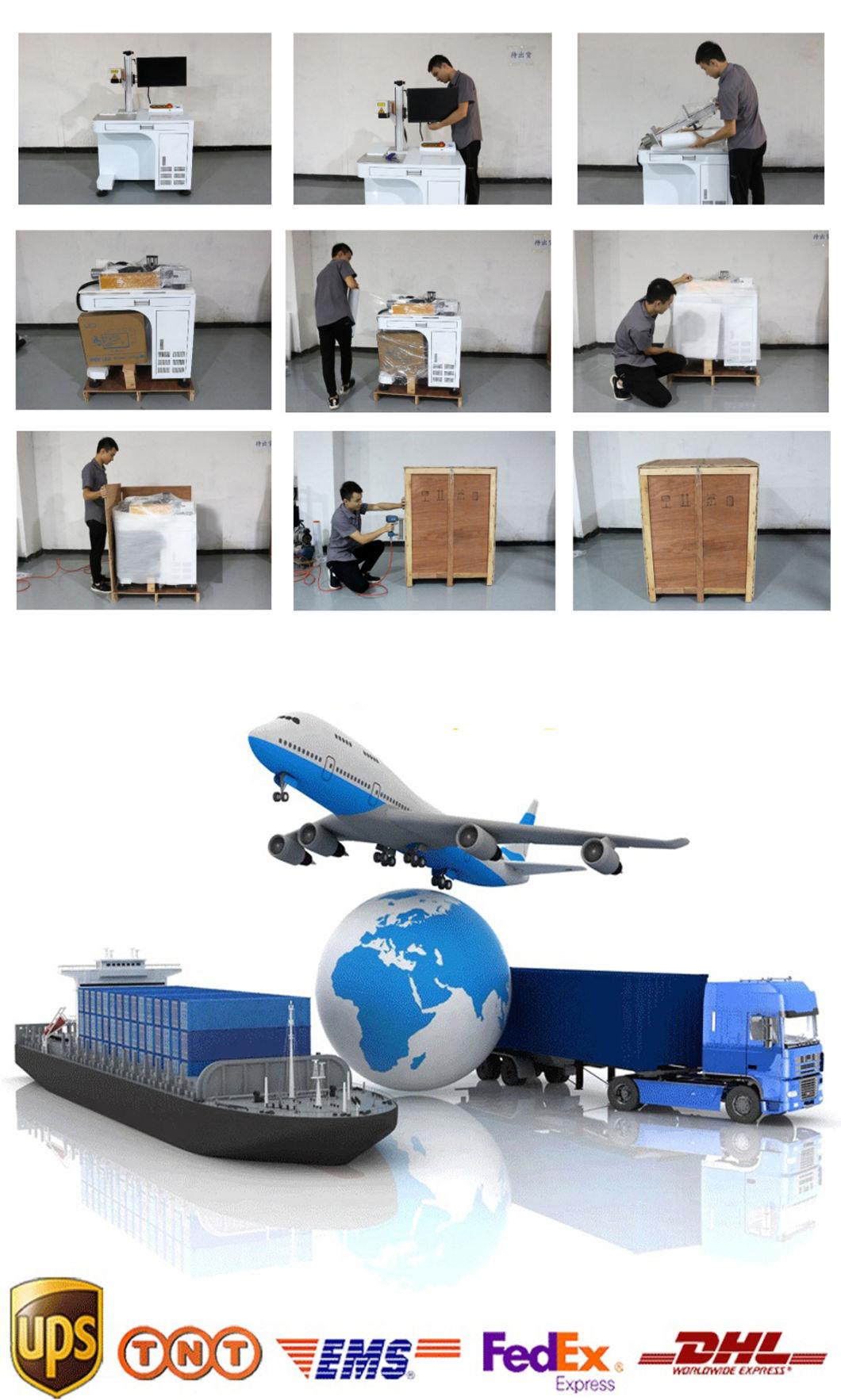 Monthly Deals 20W 30W 50W 100W Fiber Laser Marking Engraving Machine CNC Engraving Machine