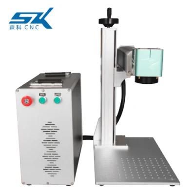 20 30 50 Watt Fiber Laser Engraving Machine Silver Gold Marking Bottle Laser Printer