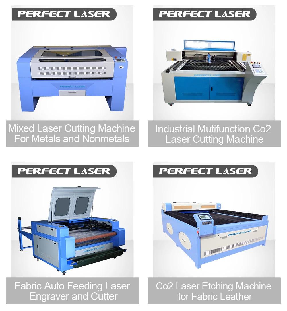 Perfect Laser-180W 260W 300W 400 Watts 1325 1212 1218 CNC Metal Steel & Nonmetal Materials Wood/MDF/Aryclic/PVC Chinese CO2 Mixed Laser Cutting Machine Price