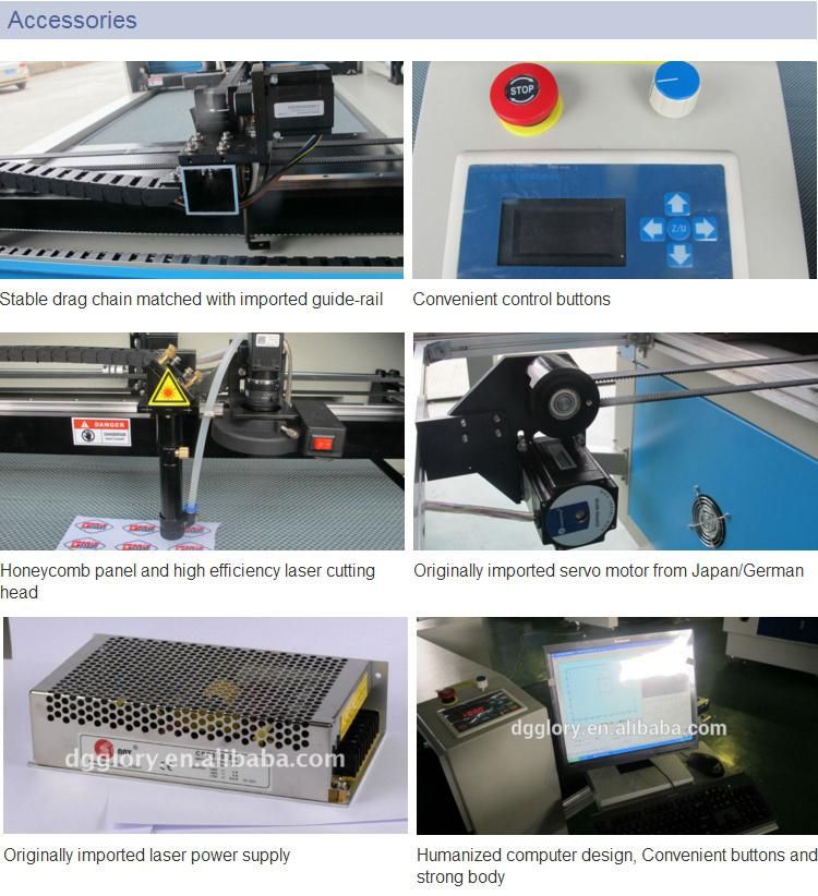 Glorystar High Performance CO2 Laser Cutting Machine (GLC-1490)