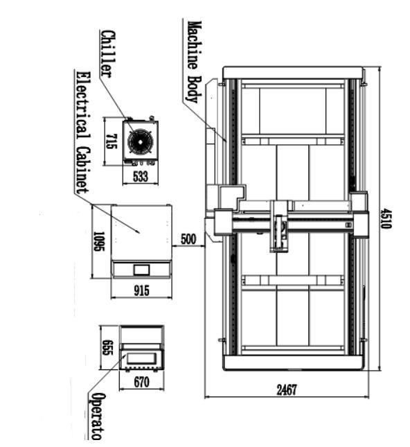 3000W Fiber Laser Cutting Machine