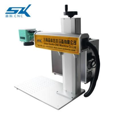 Mini Size Portable 20W 30W 50W Popular Price for Marking Metal Senke Brand Fiber Laser Marker Machine