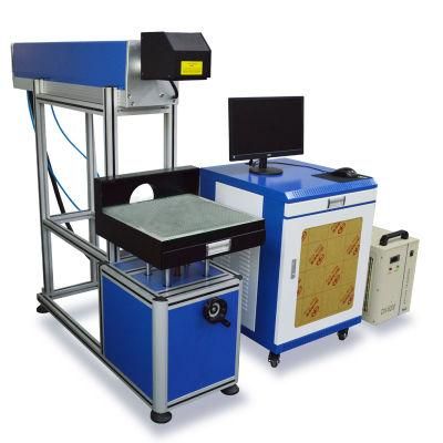 80W CO2 Glass Tube Laser Marking Engraving Machine for Wood