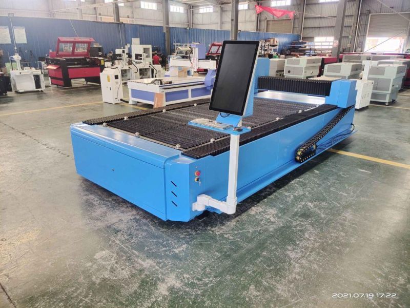 New Design Fiber Laser Cutting Machine for Metal Aluminum Plate Cutting