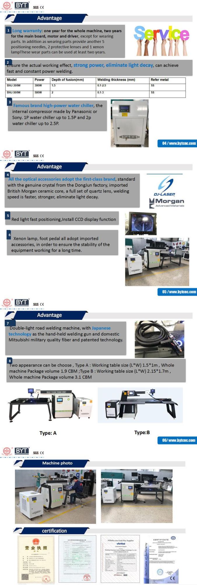 CCD Camera Vision Laser Welding Machine with Cheap Price for Advertising