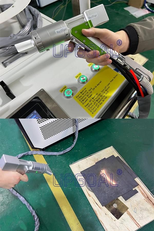 2000W Portable Handheld Fiber Laser Cleaning Machine for Cleaning Rusty Metal