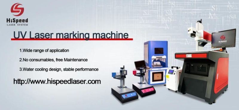 Ezcad Software Galvo Scanning Laser Marking Machine UV Laser Type