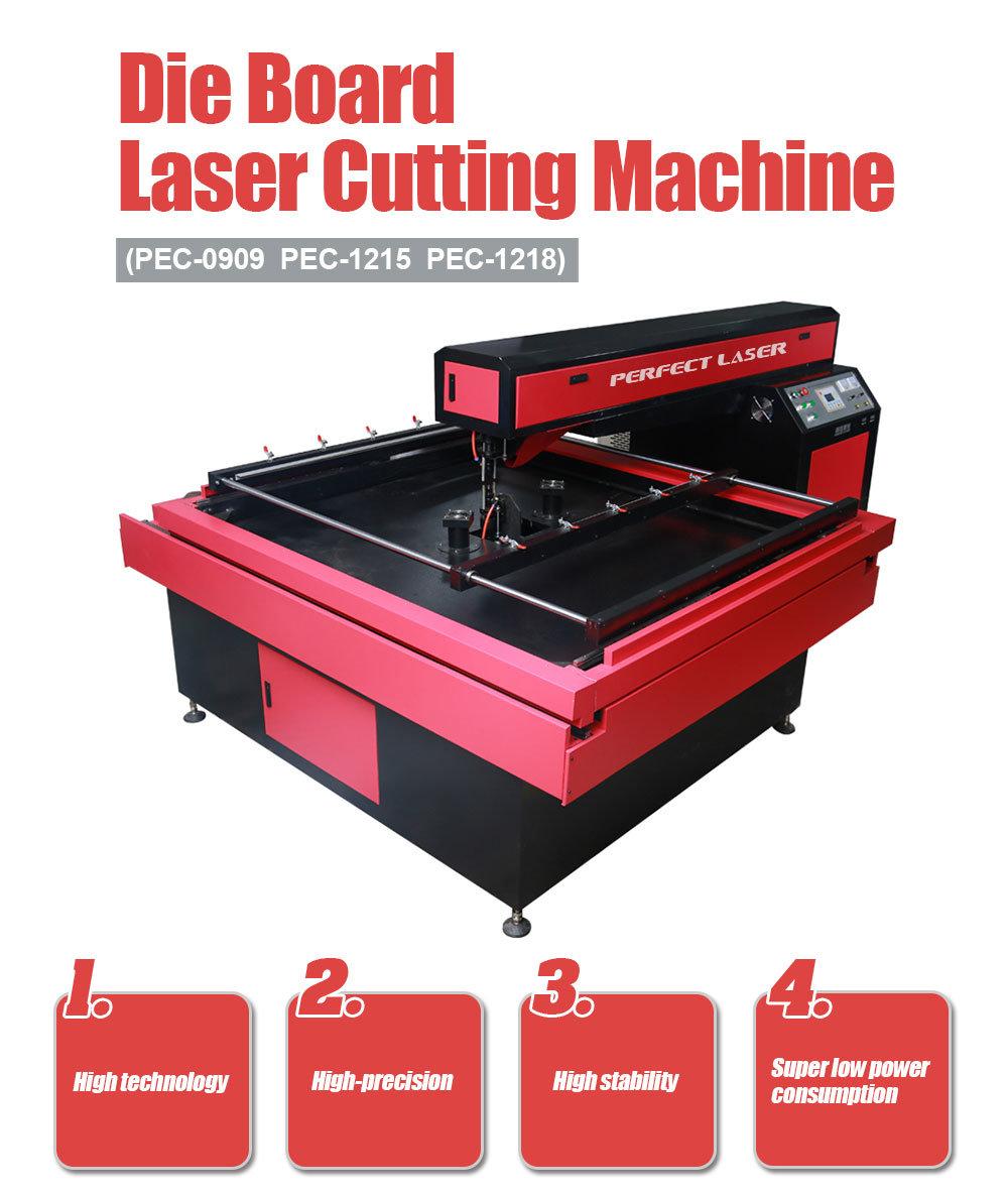 300W 400W Plywood Die Board Laser Cutting Machine