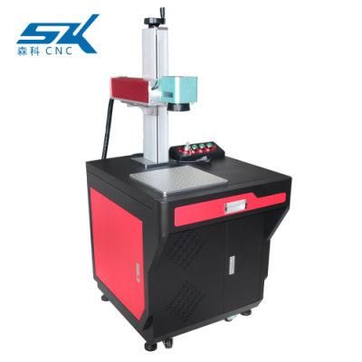 20W 30W 50W Senke Fiber Laser Marking Machine Support for Duplicate Marking Cutting Working Metal Nonmetal