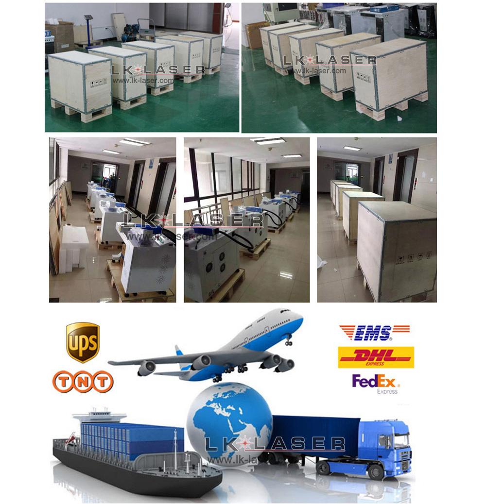 Acetate Optical Fiber Laser Marking Machine 30W CO2 Laser Marker
