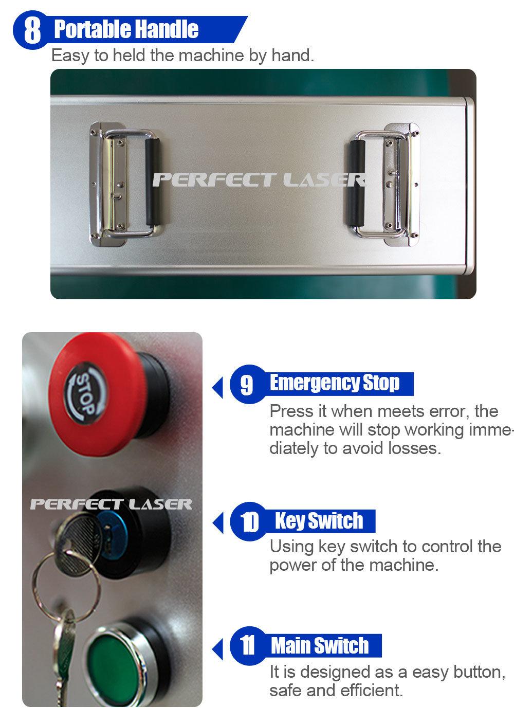 Portable Number Code Laser Marking Machine for Key Locks