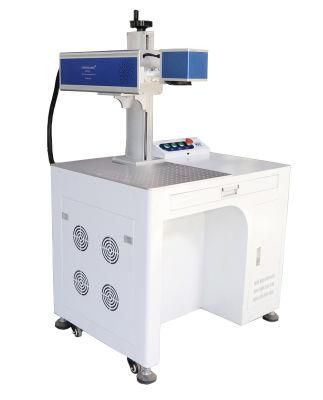 60W 80W CO2 Laser Marking Machine for Wood Animal Ear Tag Plastic