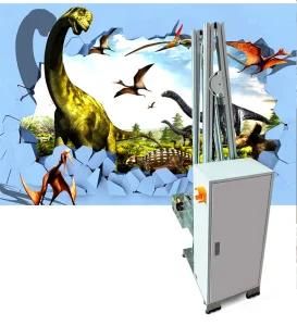 Outside 3D Mural Decor Vertical Zeescape Direct to Wall Printer