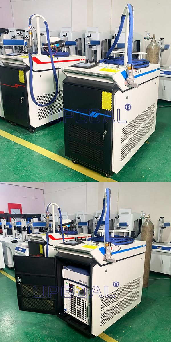 1500W Handheld Continuous Fiber Laser Cleaning Machine for Industrial Using