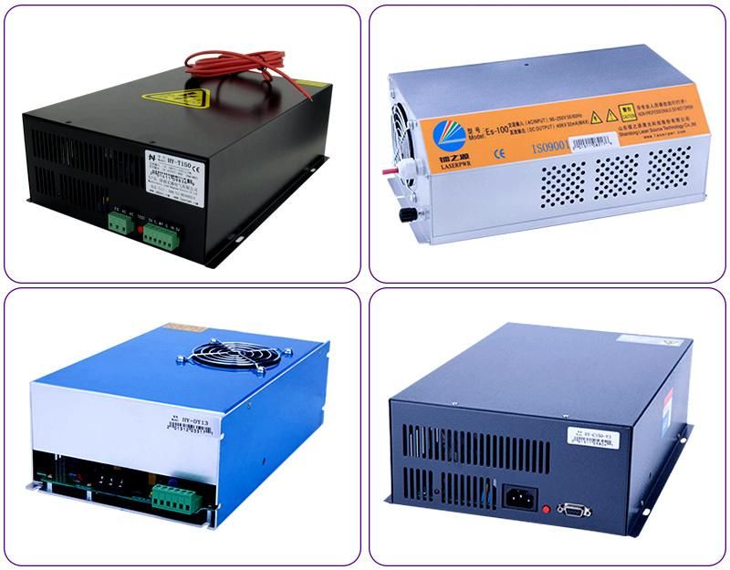 F6 80W/100W/130W/150W Laser Cutting Engraving Machine CO2 Laser Tube