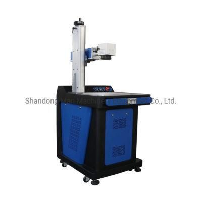 High Speed Metal Laser Marking Machine 30W Fiber with Conveyor Belt