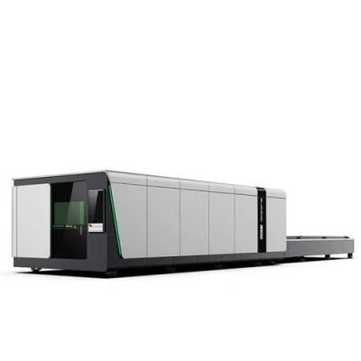 High Power Fiber Laser Cutting Machine 6000W for Cutting 10mm Brass 25mm Carbon Steel