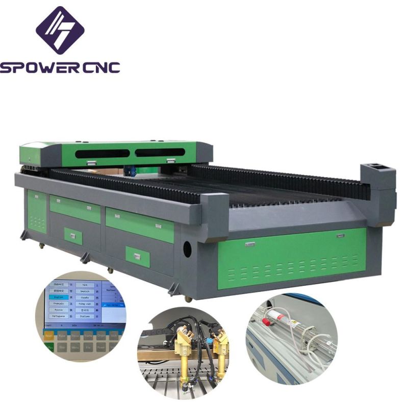 Low Cost Price 100W Wood Acrylic Fabric CNC CO2 Laser Cutting and Engraving Machine