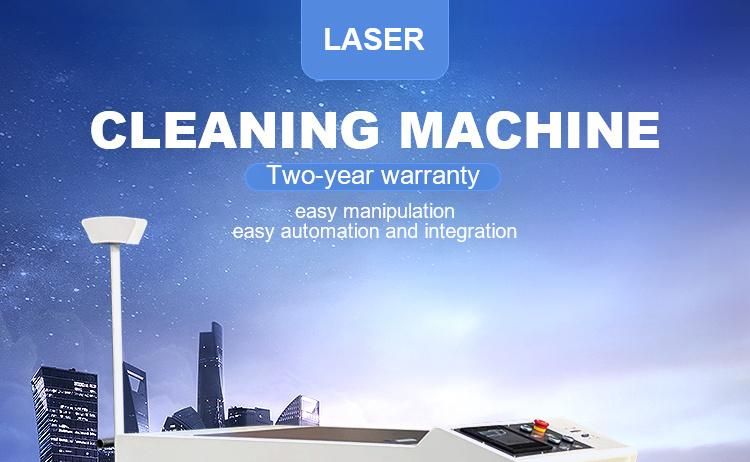 130mm Laser Scanning Width Handheld Laser Metal Rust Cleaning Machine