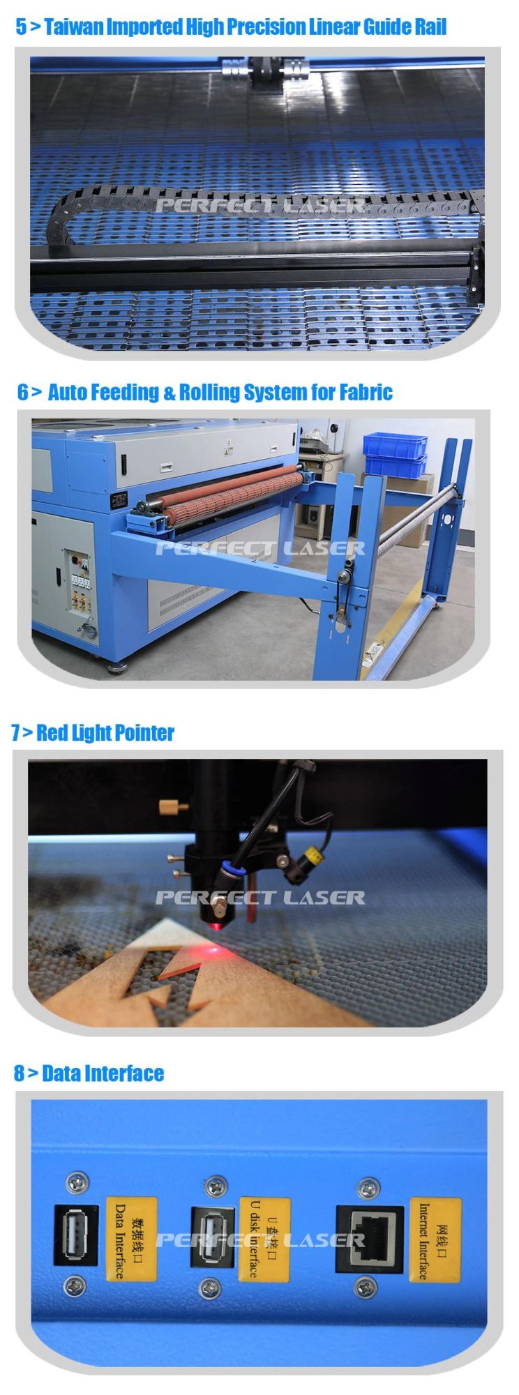 Perfect Laser Fabrics Laser Engraving and Cutting Machine