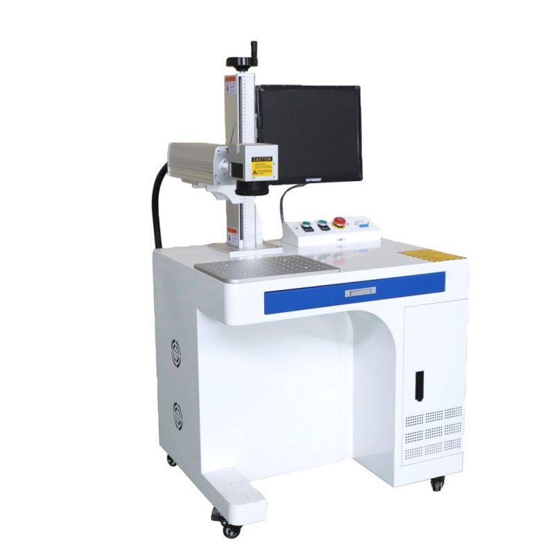 Raycus Jpt Laser Source 20W 30W 50W 60W 100W Rotary Fiber Laser Marking Machine for Metal