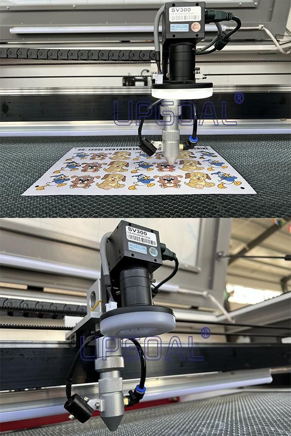 Hot Sale Small CCD CO2 Laser Cutting Machine for Logo Plate 1300*900mm