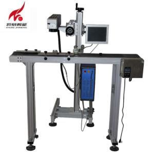 Chuke 30W Flying Fiber Marking Machine for Plastic Cable