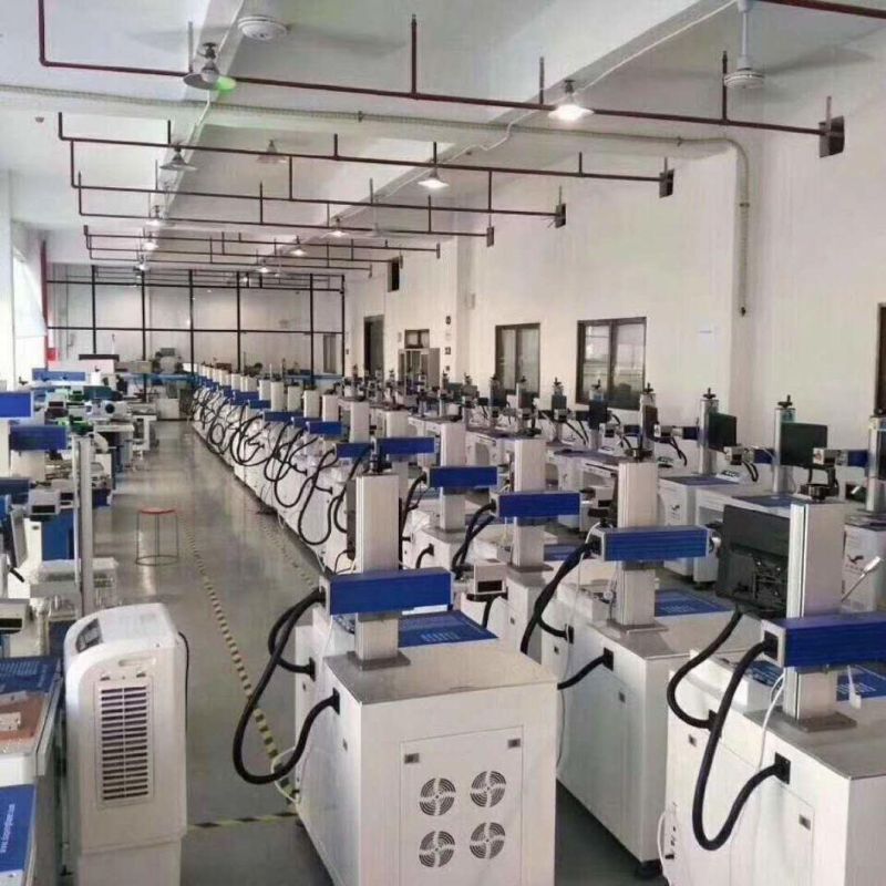 Three Heads Laser Marking Machine 20W 30W 50W