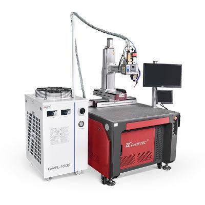 500W 1000W 1500W Steel Aluminum Brass Battery Fiber Laser Welding Machine