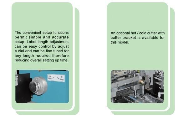 Ultransonic Multi-Function Label Cutting & Folding Machine Push Type (HY-338)