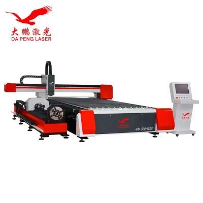 500W1000W Stainless Steel Fiber Laser Cutting Machine Kitchen Ware / Elevators