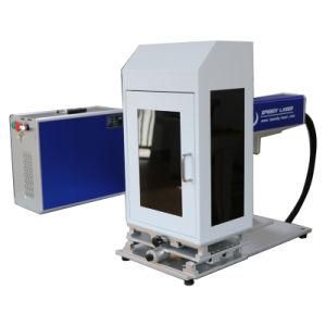 Best Brand Widely Use 20W Fiber Laser Marking Machine on Metals ABS Pec PVC with Cover