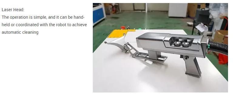 Hand Held Laser Cleaning Machine Rust Removal Cleaning Machine 1000W 2000W Price for Sale